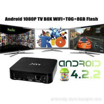 XBMC Dual Core HD Android Smart TV Box Amlogic8726-MX Suppo